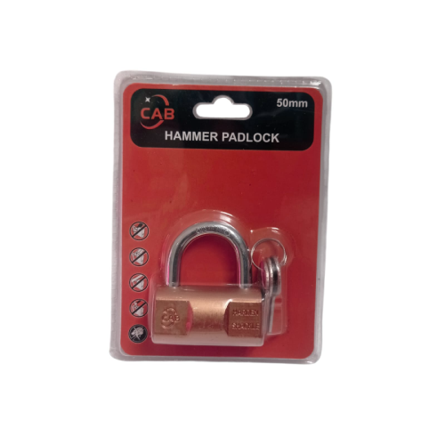 50 MM / CAB Gembok Pintu Pagar Padlock Anti Maling Leher Pendek