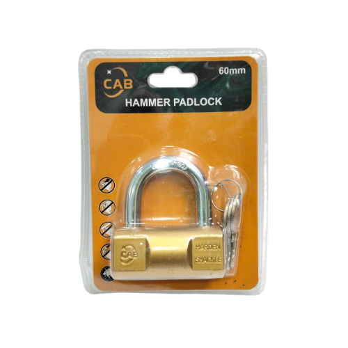 60 MM / CAB Gembok Pintu Pagar Padlock Anti Maling Leher Pendek