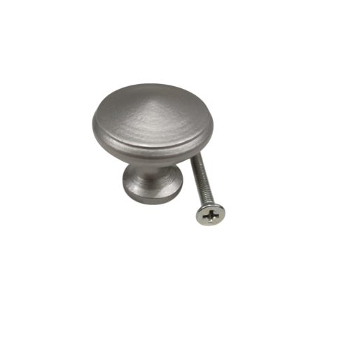 D 3 CM / PAYUN 089 Tarikan Pegangan Handle Laci Lemari Bentuk Bahan Silver