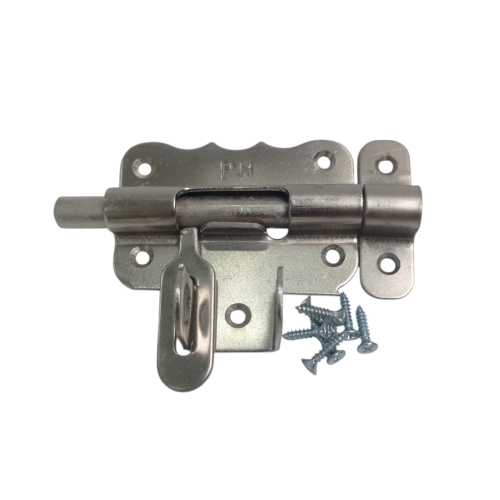 3 IN / PH Grendel Overpal Kunci Slot Tempat Cantel Gembok Stainless