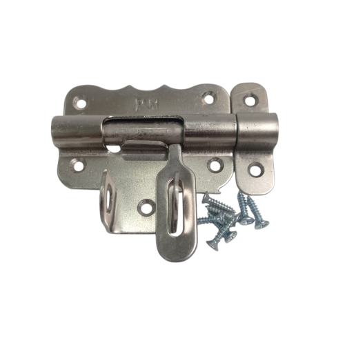 3 IN / PH Grendel Overpal Kunci Slot Tempat Cantel Gembok Stainless