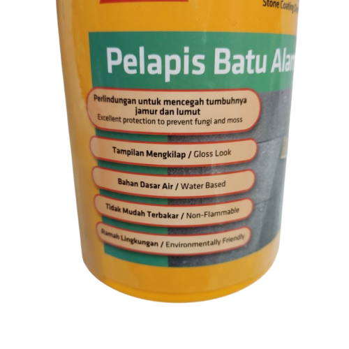 1 KG / SIKA SIKAGARD-608 W GLOSSY Cat Coating Pelapis Batu Alam Galon