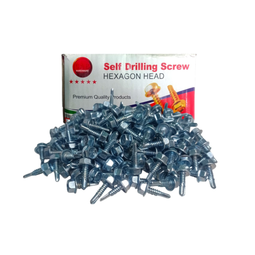 #10 x 16 MM / CAB Roofing Baut Sekrup Atap Baja Ringan Putih Dus