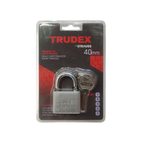 40 MM / TRUDEK Gembok Pintu Pagar Padlock Anti Maling Leher Pendek