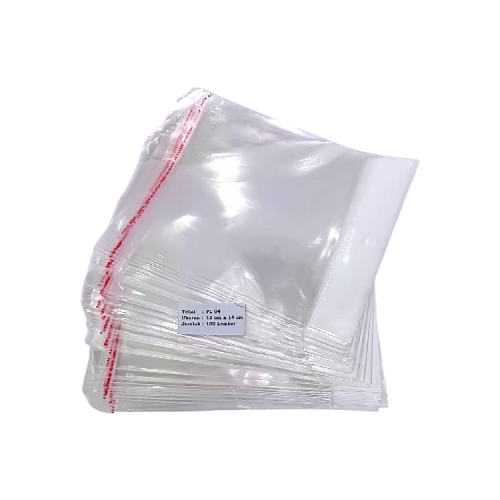 15 CM x 14 CM / TM Plastik OPP Perlize Transparan Pack