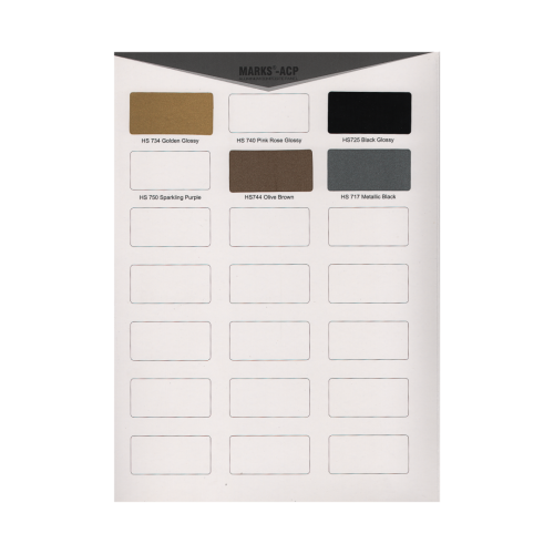 4 MM x 122 CM x 244 CM / MARKS PVDF WARNA Aluminium Composite Panel Lembar