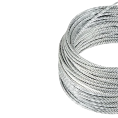 6 MM x 1000 M / TM Kawat Seling Baja Galvanis Roll