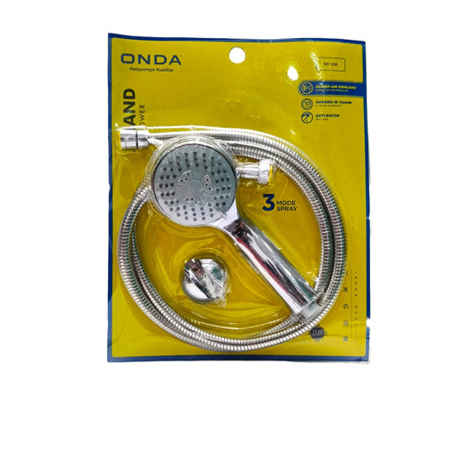 1/2 IN x 150 CM / ONDA SO 230 Hand Shower Tangan Kamar Mandi Set