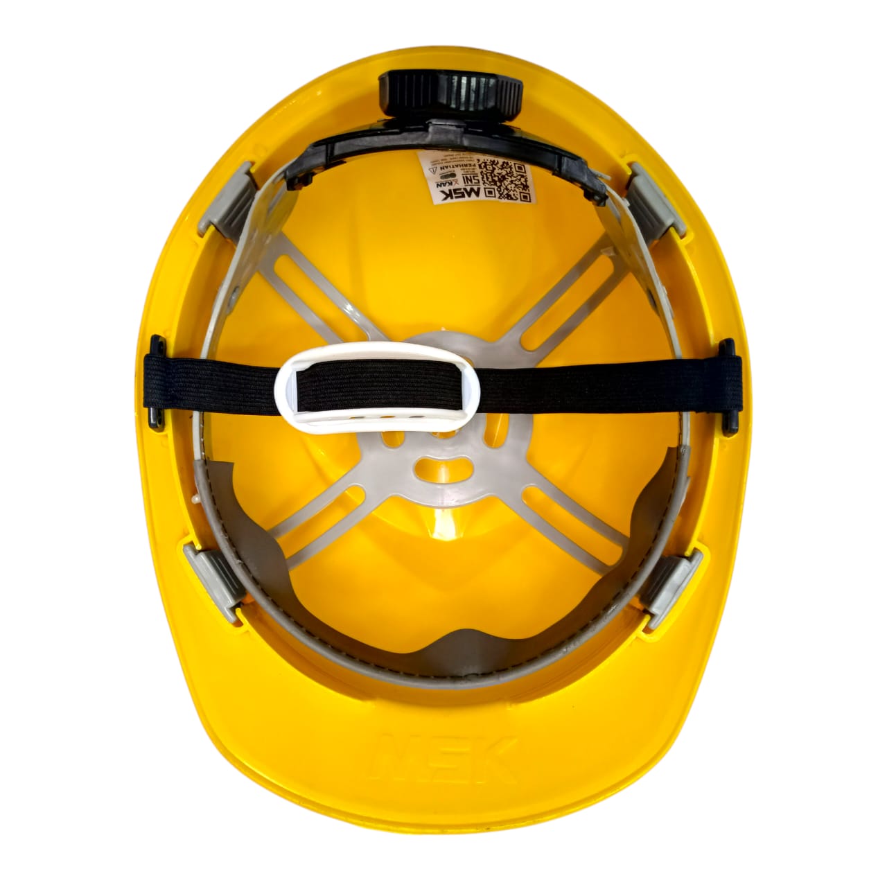 MSK Helm Proyek Tukang Safety Pelindung Keselamatan Kepala Kuning