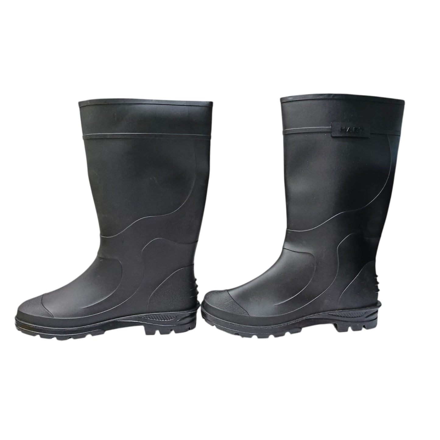 NO 43 / HART Sepatu Boot Kebun Pabrik Proyek Safety Karet Hitam Set