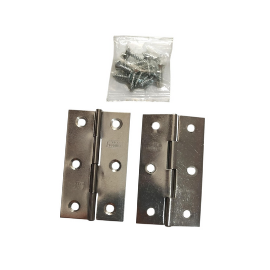 2 1/2 IN / ARNIETTA Engsel Kupu Kupu Pintu Jendela Hinge Stainless Set