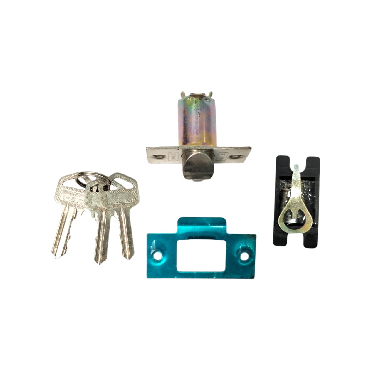 D 5 CM / WARREN Kunci Handle Pintu Bulat Kamar Mandi Stainless Silver Set