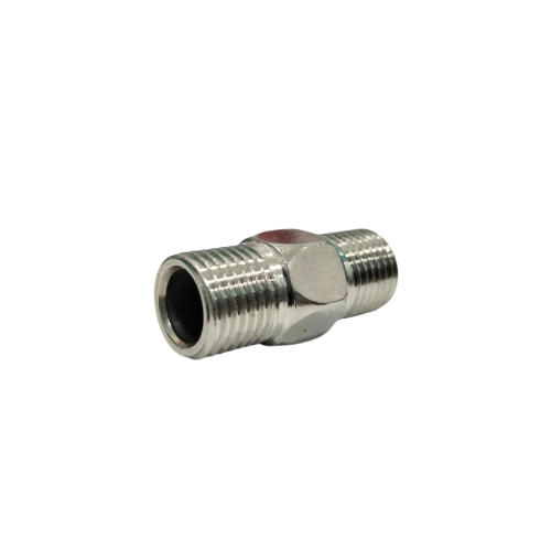 1/4 IN / TM Double Nepel Nipple Drat Luar Male Thread Stainless