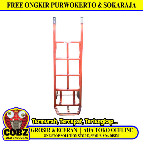 350 KG x 40 CM x 128 CM / COBZ 01 Troli Barang Manual Set
