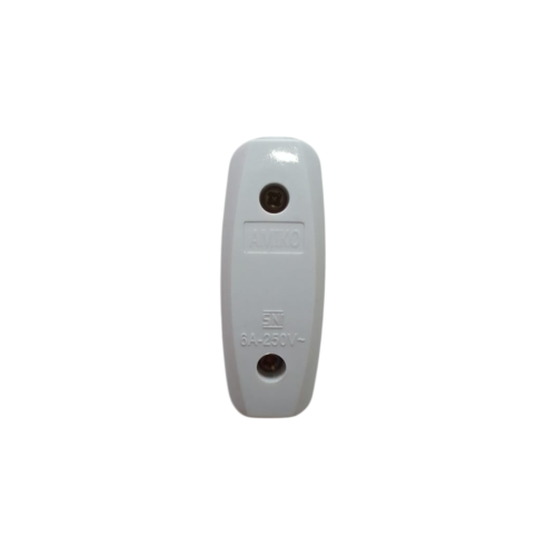 AMIKO Saklar Gantung Single Switch Kabel ON OFF PVC Putih