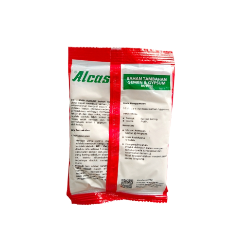 50 GR / MOWILEX ALCASIT 02 Pembantu Daya Rekat Semen Pencegah Retak