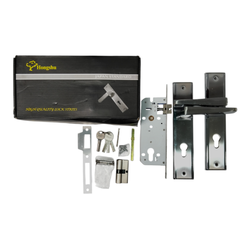 HONGSHU LAMBORGINI-L SN / CP Handle Door Lock Tarikan Handle Kunci Pintu Besar Set