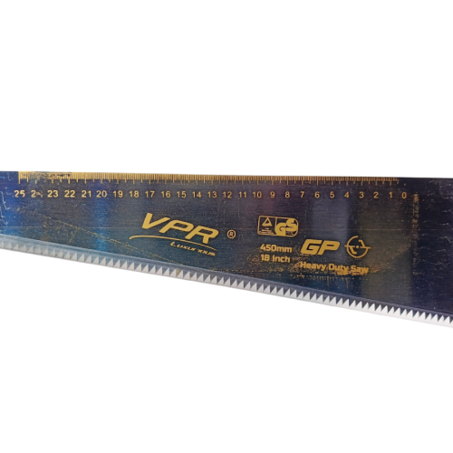 18 IN / VPR Gergaji Kayu Pohon Tangan Hand Saw Gagang Karet
