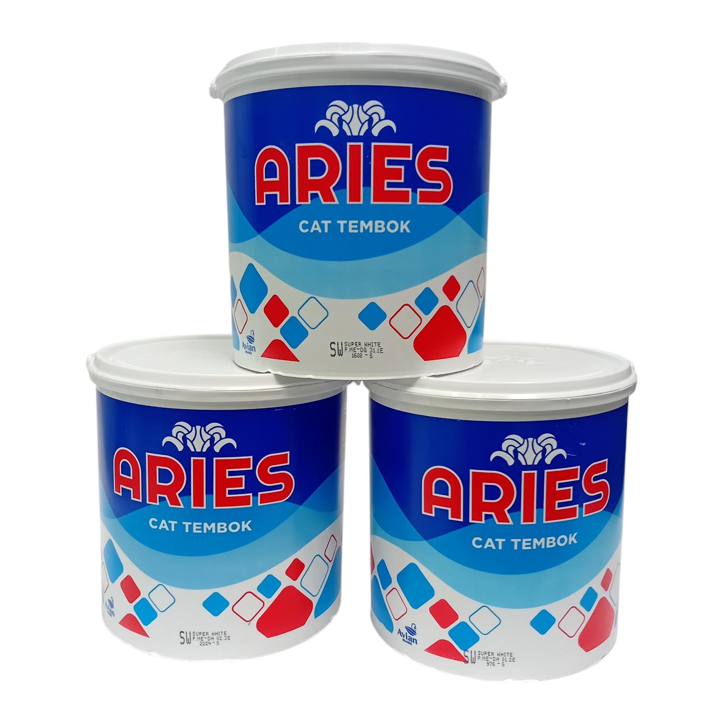 5 KG / ARIES Cat Tembok Beton Plafon Wall Paint Galon