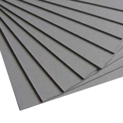 20 MM x 122 CM x 244 CM / TM Papan PVC Foam Board Grey Lembar