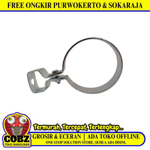 3 IN / TM Klem Pipa Gantung Hanger Clamp Galvanis Tebal