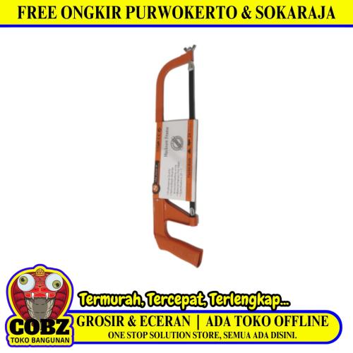 18 IN / SOLIGEN 01 Gergaji Gendewa Gorok Potong Besi Logam Gagang Besi