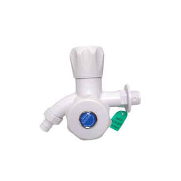 1/2 IN / SOLIGEN S10 Kran Air Cabang Double Shower Mesin Cuci PVC