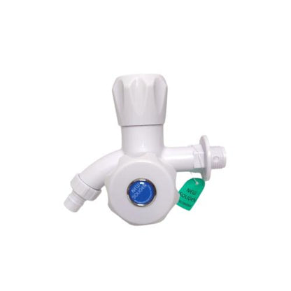 1/2 IN / SOLIGEN S10 Kran Air Cabang Double Shower Mesin Cuci PVC