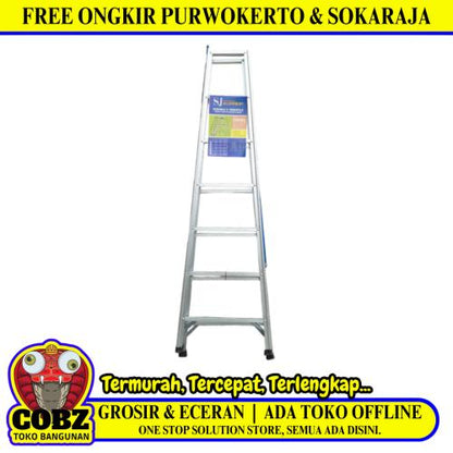 200 CM / SAHARA Tangga Lipat Aluminium Multifungsi Set