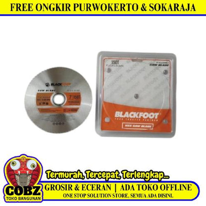 7 IN x T 150 / BLACK FOOT Circular Saw Mata Gerinda Potong Kayu Wood Cutting