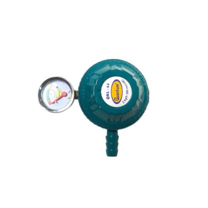 QUANTUM QRL - 24 Regulator Kepala Tabung Gas LPG Tekanan Rendah + Meteran