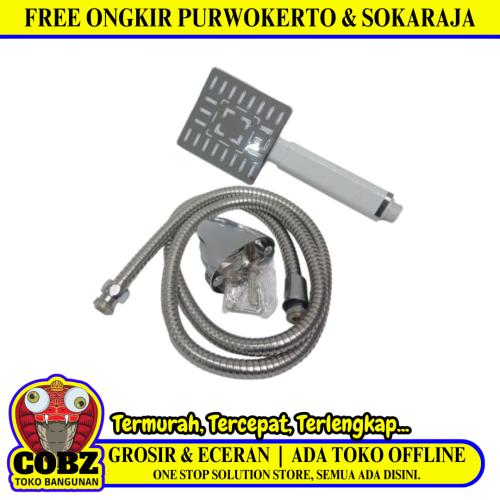 1/2 IN × 150 CM / AUGUSTO WZ305 Hand Shower Tangan Kamar Mandi Set