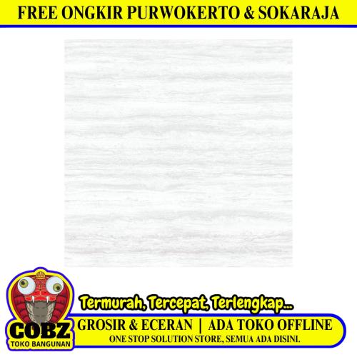 40 CM x 40 CM / ASIA TILE OTTO Keramik Lantai Glossy Grey Dus