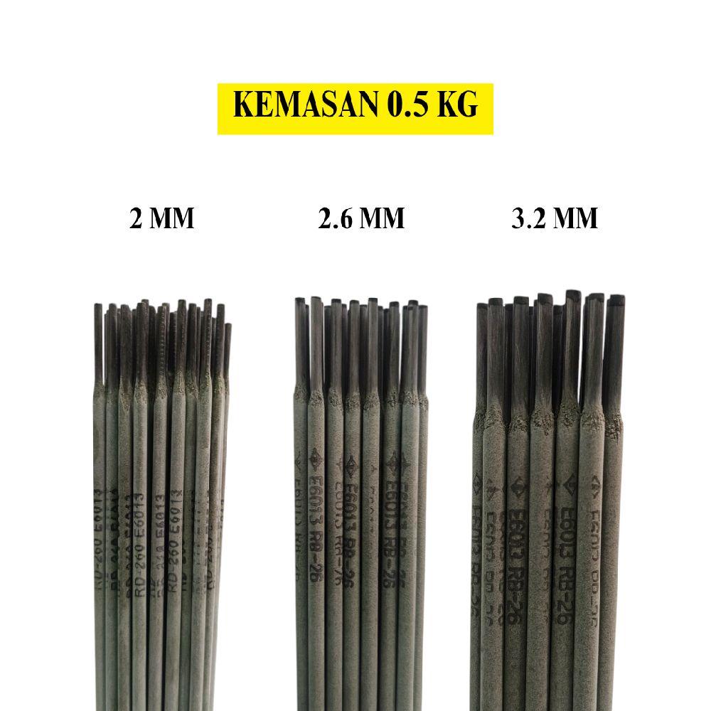 ALL BRANDS Kawat Las Konstruksi Baja Lunak Welding Electrodes KG