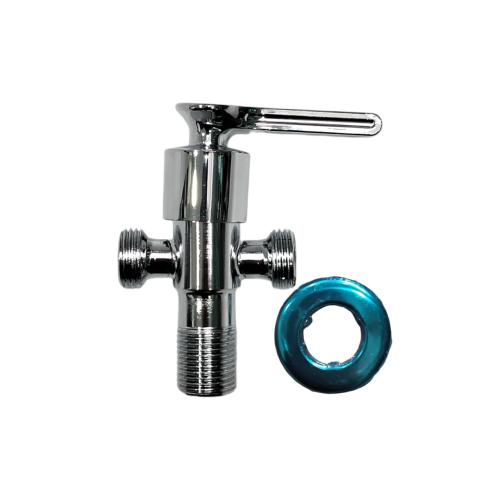 1/2 IN / FAUCET 3001 - 2 Stop Kran Air Cabang Tee Shower Kloset Stainless