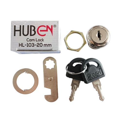 19 MM x 20 MM / HUBEN Kunci Laci Lemari Loker Kait Cam Lock Tanggung Set