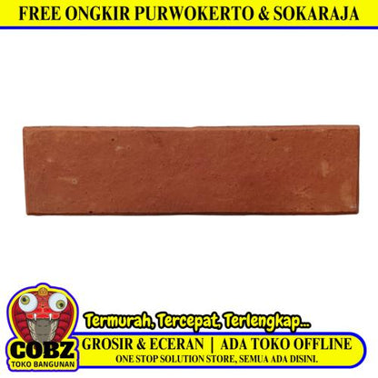 2 CM x 6 CM x 24 CM / NM Bata Tempel Ekspos Modern Terakota Biji