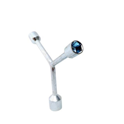 10 MM x 12 MM x 14 MM / NM Kunci Sok Shock Socket Y Wrench 3 Cabang