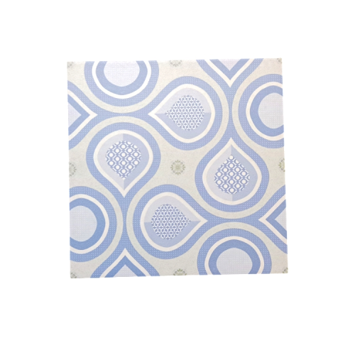 25 CM x 25 CM / UNO GENJI Keramik Lantai Kamar Mandi Matte Blue Dus