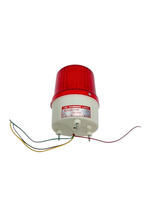 BOSSECOM Lampu Emergency Rotary LED Flash Motor Mobil Merah