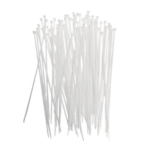 2.5 MM x 200 MM / MIKOTEK Kabel Cable Ties Tali Ripet 20 CM Putih Pack