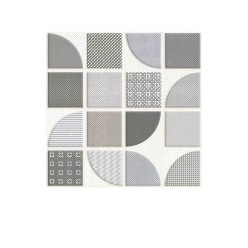 25 CM x 25 CM / UNO ARIA Keramik Lantai Kamar Mandi Matte Grey Dus