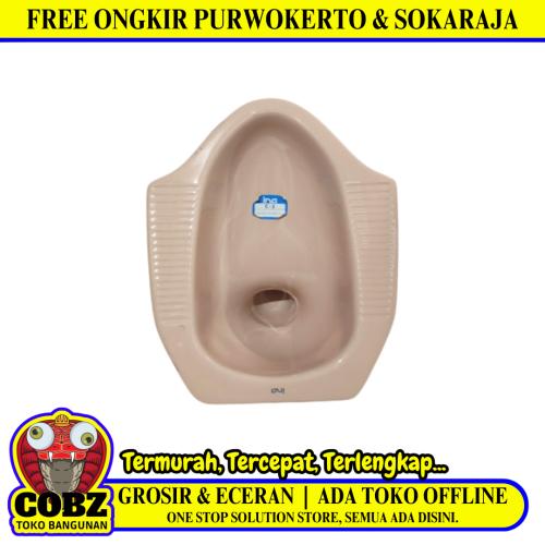 50 CM x 42 CM x 23 CM \ INA  Kloset Jongkok Toilet Pink Keramik