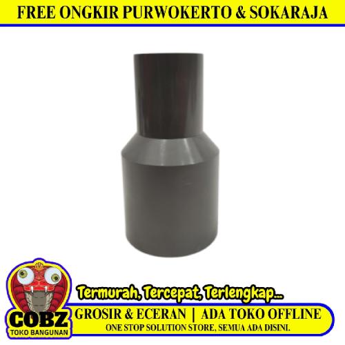 1 1/4 IN x 3/4 IN / RUCIKA AW Reducer Verlop Sok Flock Fitting Pipa PVC