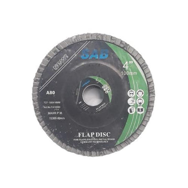4 IN x GRIT 80 / SAB  Flap Disc Mata Gernda Amplas Susun Kipas