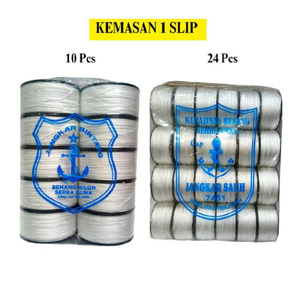 TM Benang Nylon Nilon Tukang Bangunan Keramik Putih Roll