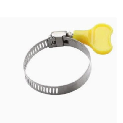 2 1/2 IN / TM Kuping PVC Klem Selang Air Gas LPG Regulator Hose Clamp Stainless