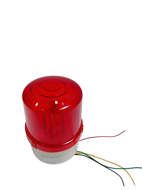 BOSSECOM Lampu Emergency Rotary LED Flash Motor Mobil Merah