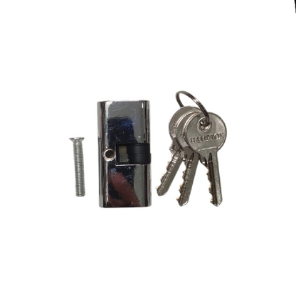 HAMPTON Silinder Anak Kunci Pintu Aluminium + 3 Kunci Set