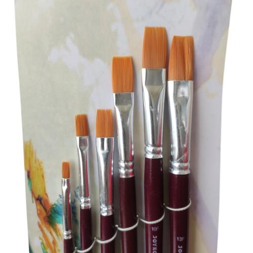2 MM - 12 MM / JOYKO BR 4 Kuas Lukis Tembok Kayu Besi Air Acyrlic Paint Brush Set
